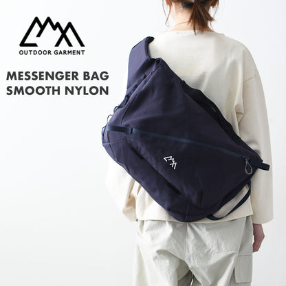 CMF OUTDOOR GARMENT [コムフィアウトドアガーメント] MESSENGER BAG SMOOTH NYLON [CMF2501-AC24] メッセンジャーバッグスムースナイロン [2025SS]