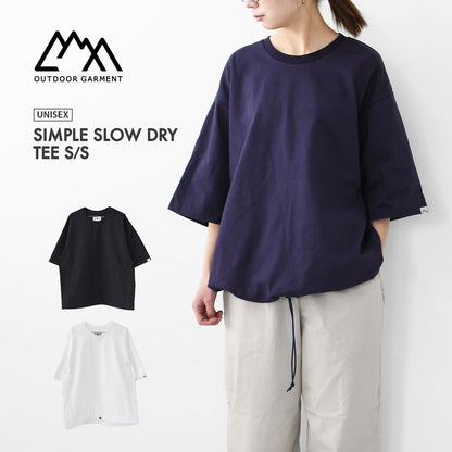 CMF OUTDOOR GARMENT [コムフィアウトドアガーメント] SIMPLE SLOW DRY TEE S/S [CMF2501-C09C] シンプルスロードライショートスリーブTシャツ [2025SS]