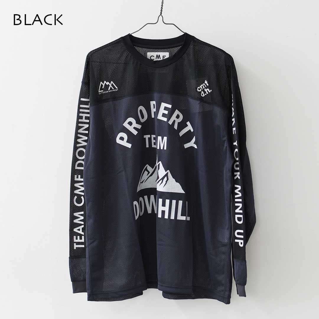 CMF OUTDOOR GARMENT [コムフィアウトドアガーメント] BMX TEE [CMF2601- C11] ビーエムエックスTシャツ・長袖Tシャツ・プリントT・クイックドライ・速乾・オーバーサイズ・アウトドア・MEN'S / LADY'S [2026SS]