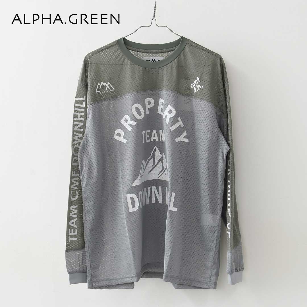 CMF OUTDOOR GARMENT [コムフィアウトドアガーメント] BMX TEE [CMF2601- C11] ビーエムエックスTシャツ・長袖Tシャツ・プリントT・クイックドライ・速乾・オーバーサイズ・アウトドア・MEN'S / LADY'S [2026SS]