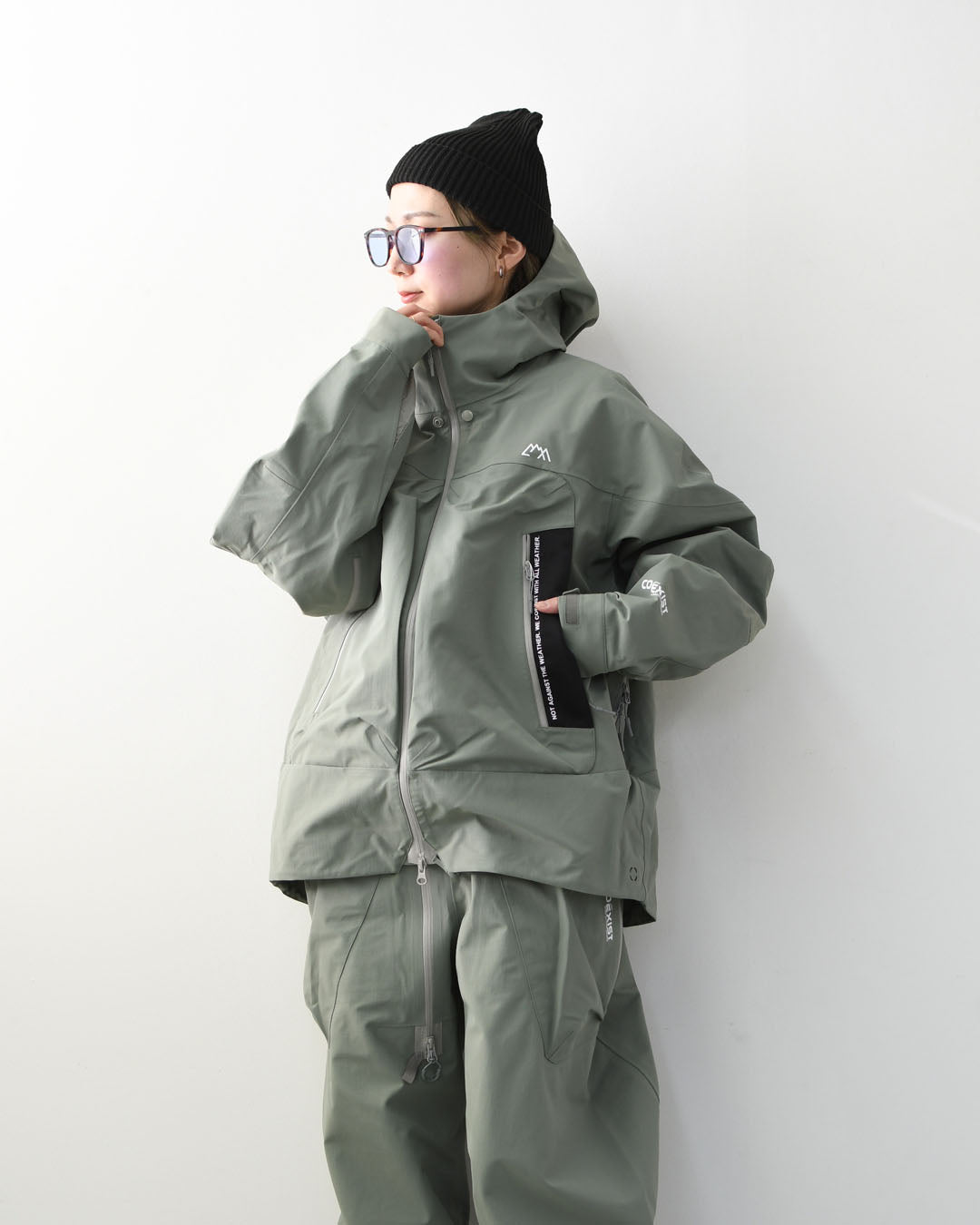 CMF OUTDOOR GARMENT [コムフィアウトドアガーメント] WHITE OUT SHELL COEXIST [CMF2601-J01] ホワイトアウトシェルコエジスト・シェルジャケット・ジャケット・アウター・スキー・スノーボード・ウィンターアクティビティ・MEN'S / LADY'S [2026SS]