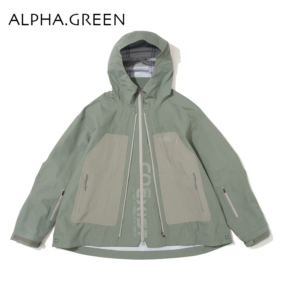 CMF OUTDOOR GARMENT [コムフィアウトドアガーメント] TWIN ZIP SHELL COEXIST [CMF2601-J02] ツインジップシェルコエジスト・シェルジャケット・2WAY・ジャケット・アウター・MEN'S / LADY'S [2026SS]