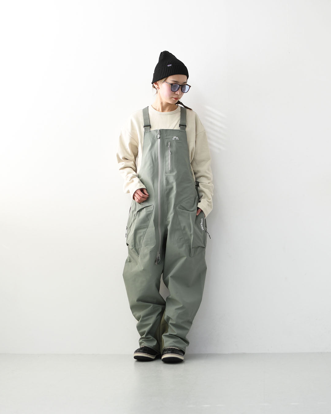 CMF OUTDOOR GARMENT [コムフィアウトドアガーメント] WHITE OUT WADER COEXIST [CMF2601-P01] ホワイトアウトウエイダーコイグジスト・ビブ・スノーウェア・スノーボード・つなぎ・耐水・透湿・MEN'S / LADY'S [2026SS]