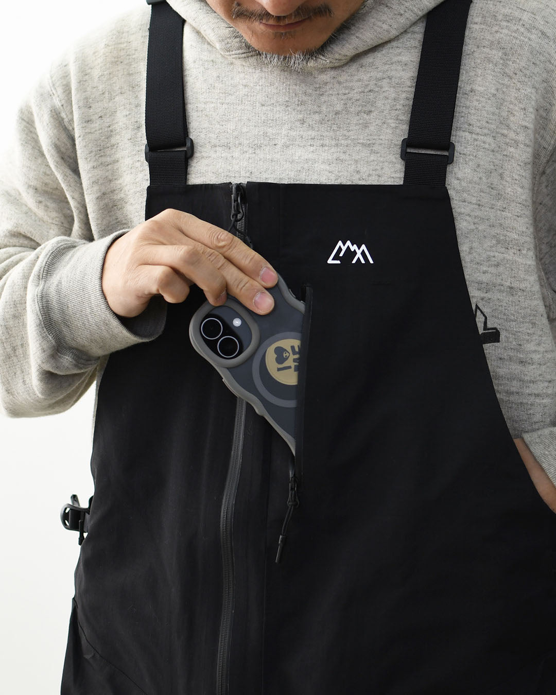 CMF OUTDOOR GARMENT [コムフィアウトドアガーメント] WHITE OUT WADER COEXIST [CMF2601-P01] ホワイトアウトウエイダーコイグジスト・ビブ・スノーウェア・スノーボード・つなぎ・耐水・透湿・MEN'S / LADY'S [2026SS]