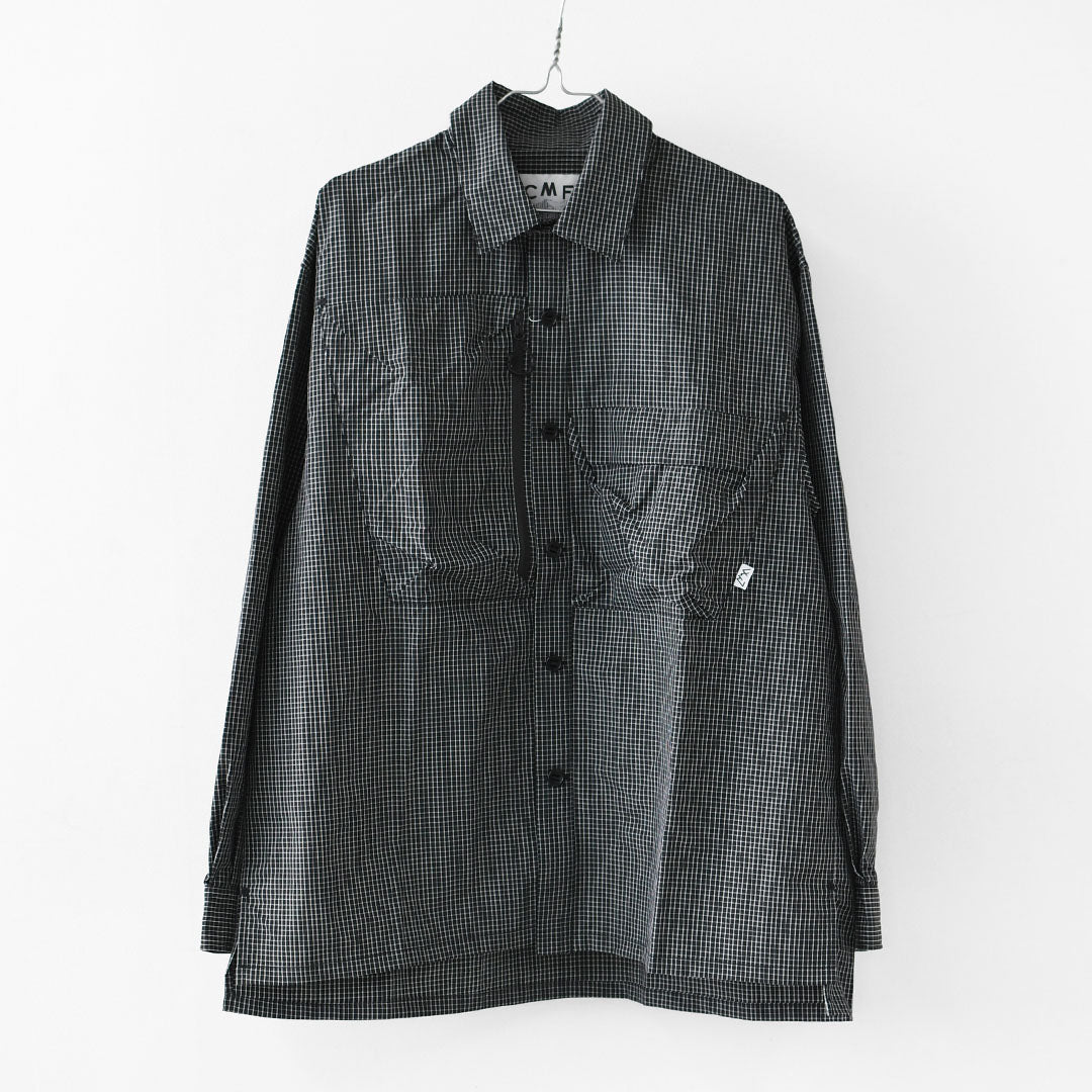 CMF OUTDOOR GARMENT [コムフィアウトドアガーメント] GW SHIRTS MOD [CMF2601-S04] ジーダブリューシャツモッド・ミニマルデザイン・ボックスシルエット・機能美シャツ・ユーティリティスタイル・MEN'S / LADY'S [2026SS]