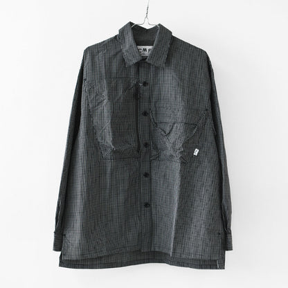 CMF OUTDOOR GARMENT [コムフィアウトドアガーメント] GW SHIRTS MOD [CMF2601-S04] ジーダブリューシャツモッド・ミニマルデザイン・ボックスシルエット・機能美シャツ・ユーティリティスタイル・MEN'S / LADY'S [2026SS]
