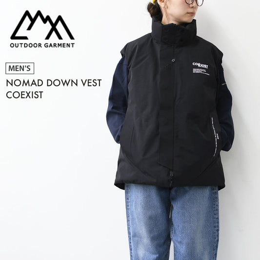 CMF OUTDOOR GARMENT [コムフィアウトドアガーメント] NOMAD DOWN VEST COEXIST [CMF2601-V01] ノマドダウンベストコエジスト・ダウンベスト・ベスト・アウトドア・キャンプ・MEN'S / LADY'S [2026SS]