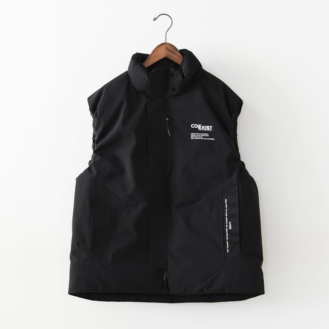 CMF OUTDOOR GARMENT [コムフィアウトドアガーメント] NOMAD DOWN VEST COEXIST [CMF2601-V01] ノマドダウンベストコエジスト・ダウンベスト・ベスト・アウトドア・キャンプ・MEN'S / LADY'S [2026SS]
