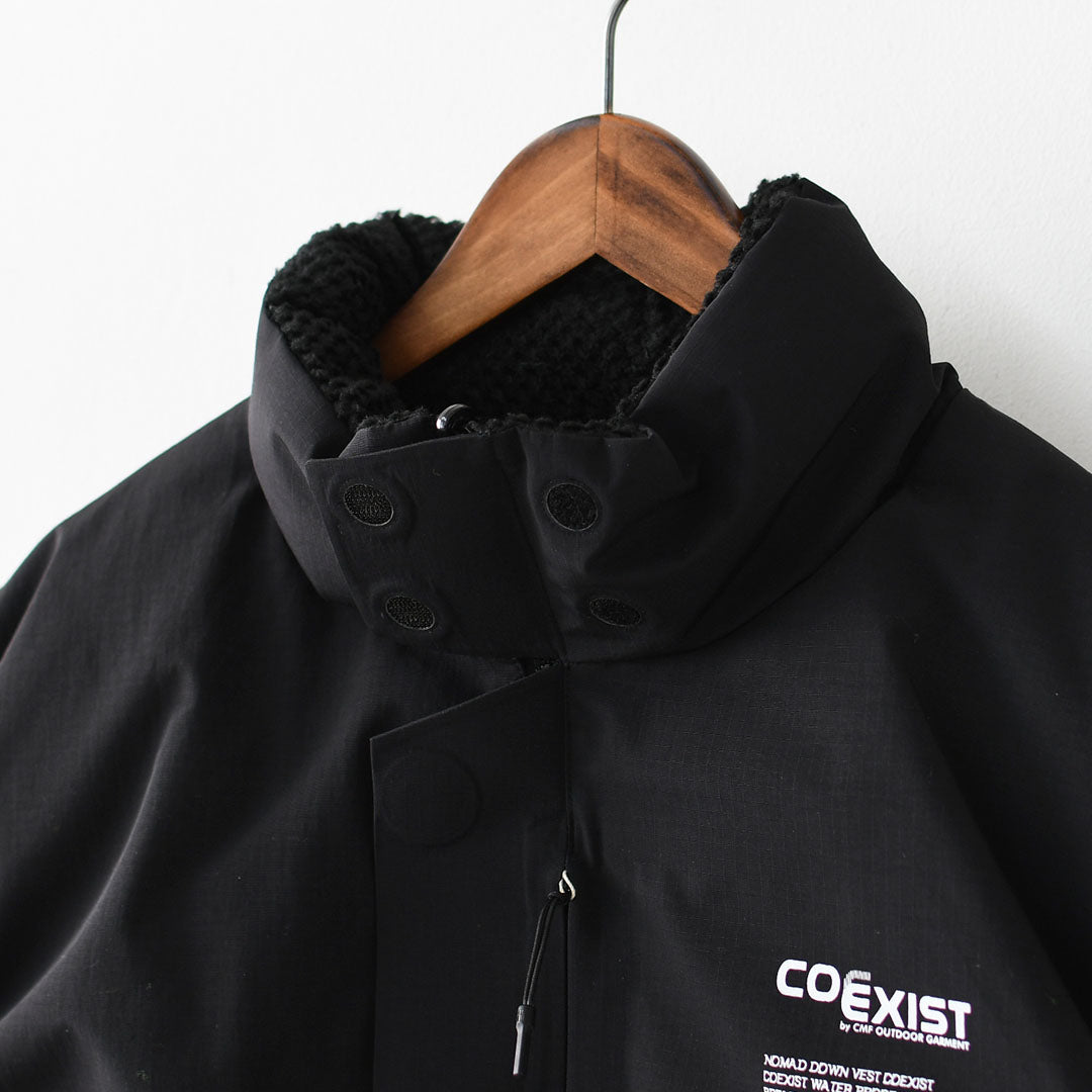 CMF OUTDOOR GARMENT [コムフィアウトドアガーメント] NOMAD DOWN VEST COEXIST [CMF2601-V01] ノマドダウンベストコエジスト・ダウンベスト・ベスト・アウトドア・キャンプ・MEN'S / LADY'S [2026SS]
