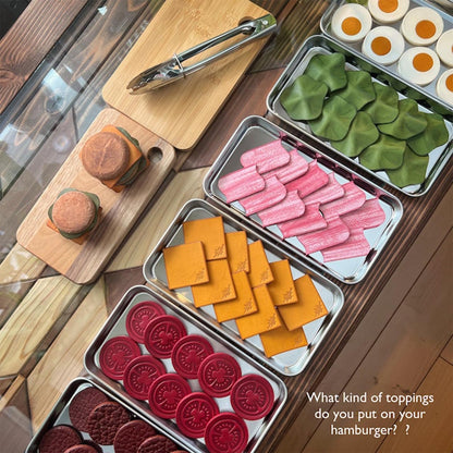 SIM's Leather works Spirit [シムズレザーワークススピリット] LEATHER BURGER -Big Burgerr- [S0002] レザーバーガー (ビッグバーガー) ハンバーガー・キーホルダー・MEN'S/LADY'S [2025SS]