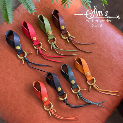 SIM's Leather works Spirit [シムズレザーワークススピリット] KEY LOOP [S0005] キーループ[2025SS]