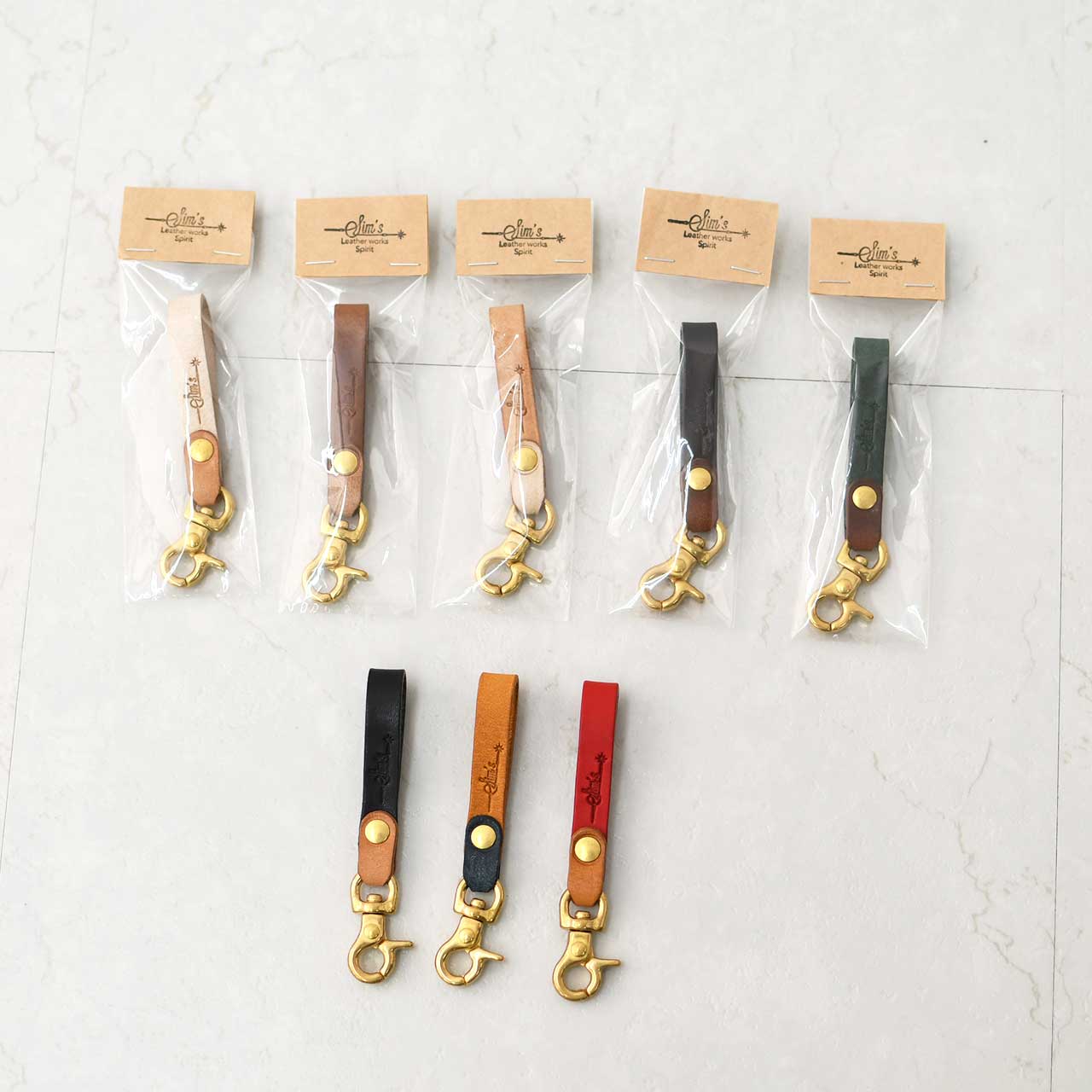 SIM's Leather works Spirit [シムズレザーワークススピリット] Finger Strap [S0007] フィンガーストラップ [2025SS]