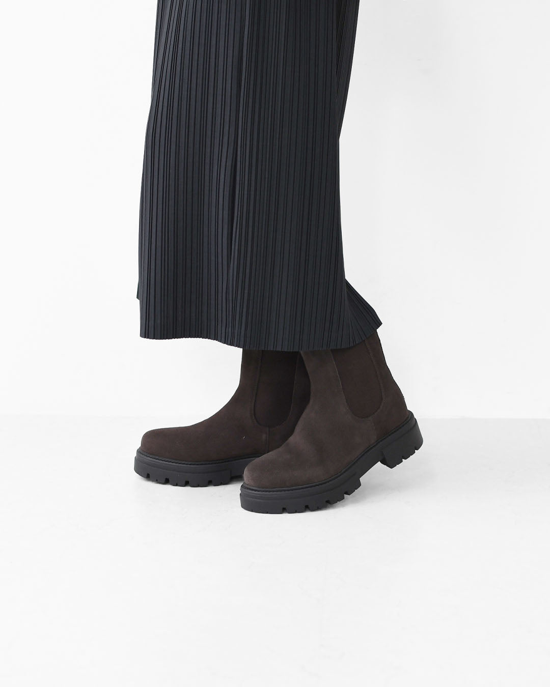 REMME [レメ] COW LEATHER スエードサイドゴア [ZH-1104] レディースブーツ・ブーツ・チェルシーブーツ・サイドゴアブーツ・LADY'S [2025AW]