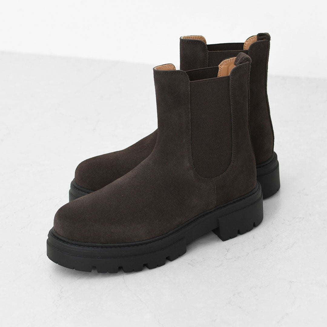 REMME [レメ] COW LEATHER スエードサイドゴア [ZH-1104] レディースブーツ・ブーツ・チェルシーブーツ・サイドゴアブーツ・LADY'S [2025AW]