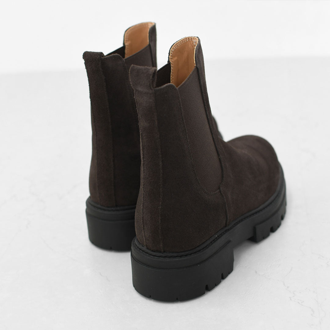 REMME [レメ] COW LEATHER スエードサイドゴア [ZH-1104] レディースブーツ・ブーツ・チェルシーブーツ・サイドゴアブーツ・LADY'S [2025AW]