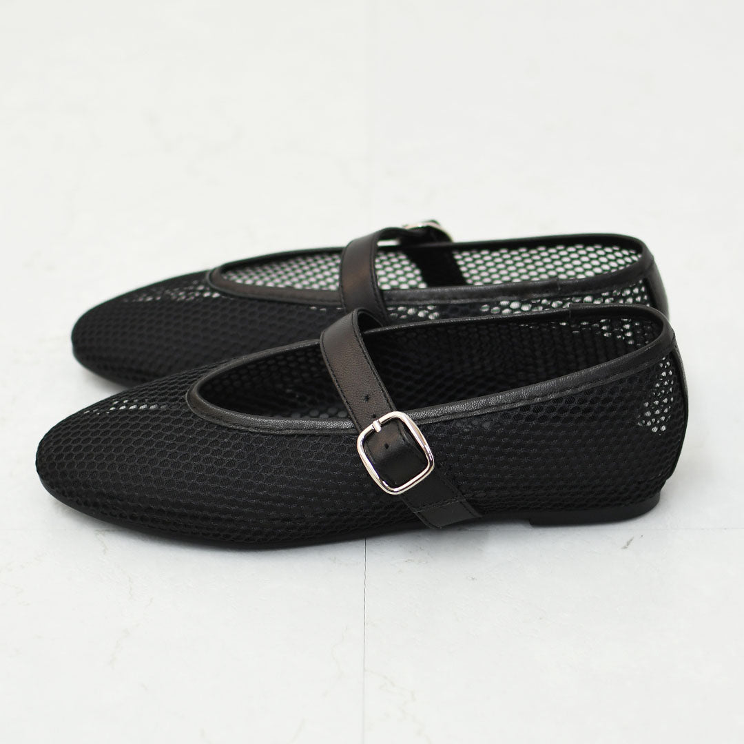 REMME [レメ] メッシュパンプス [ZH-25S042] バレエシューズ・レザー・メッシュ素材・パンプス・フラットシューズ・スペイン発・LADY'S [2026SS]
