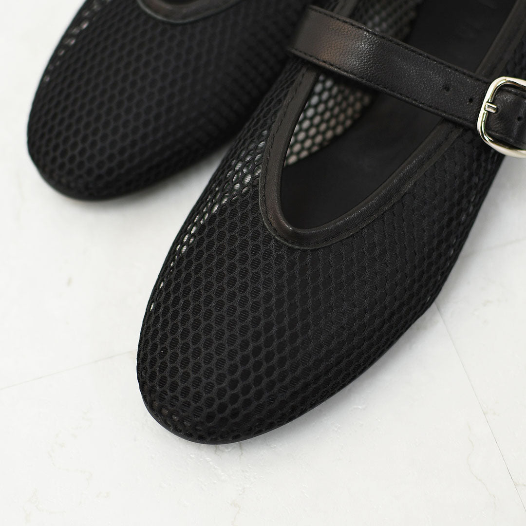 REMME [レメ] メッシュパンプス [ZH-25S042] バレエシューズ・レザー・メッシュ素材・パンプス・フラットシューズ・スペイン発・LADY'S [2026SS]