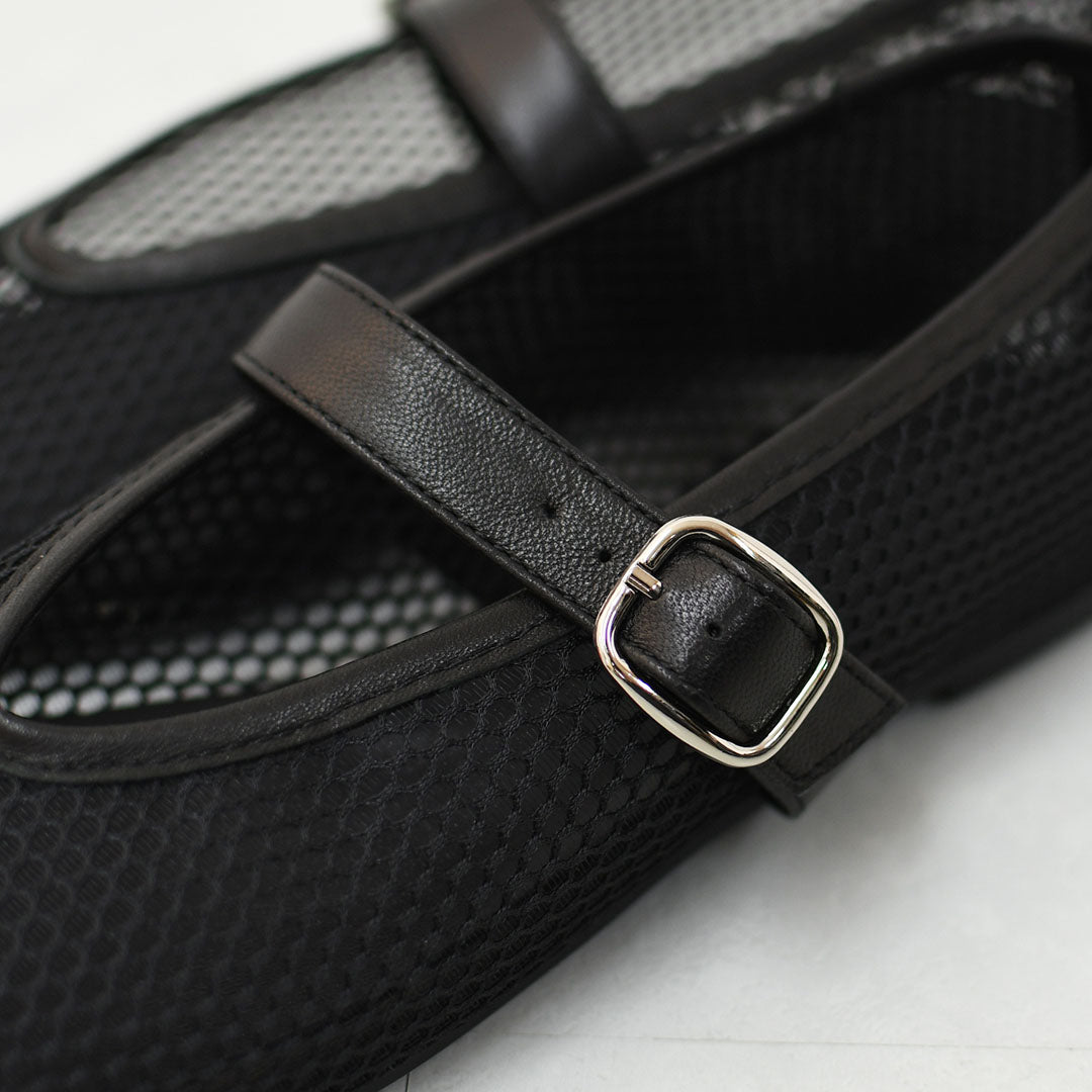 REMME [レメ] メッシュパンプス [ZH-25S042] バレエシューズ・レザー・メッシュ素材・パンプス・フラットシューズ・スペイン発・LADY'S [2026SS]