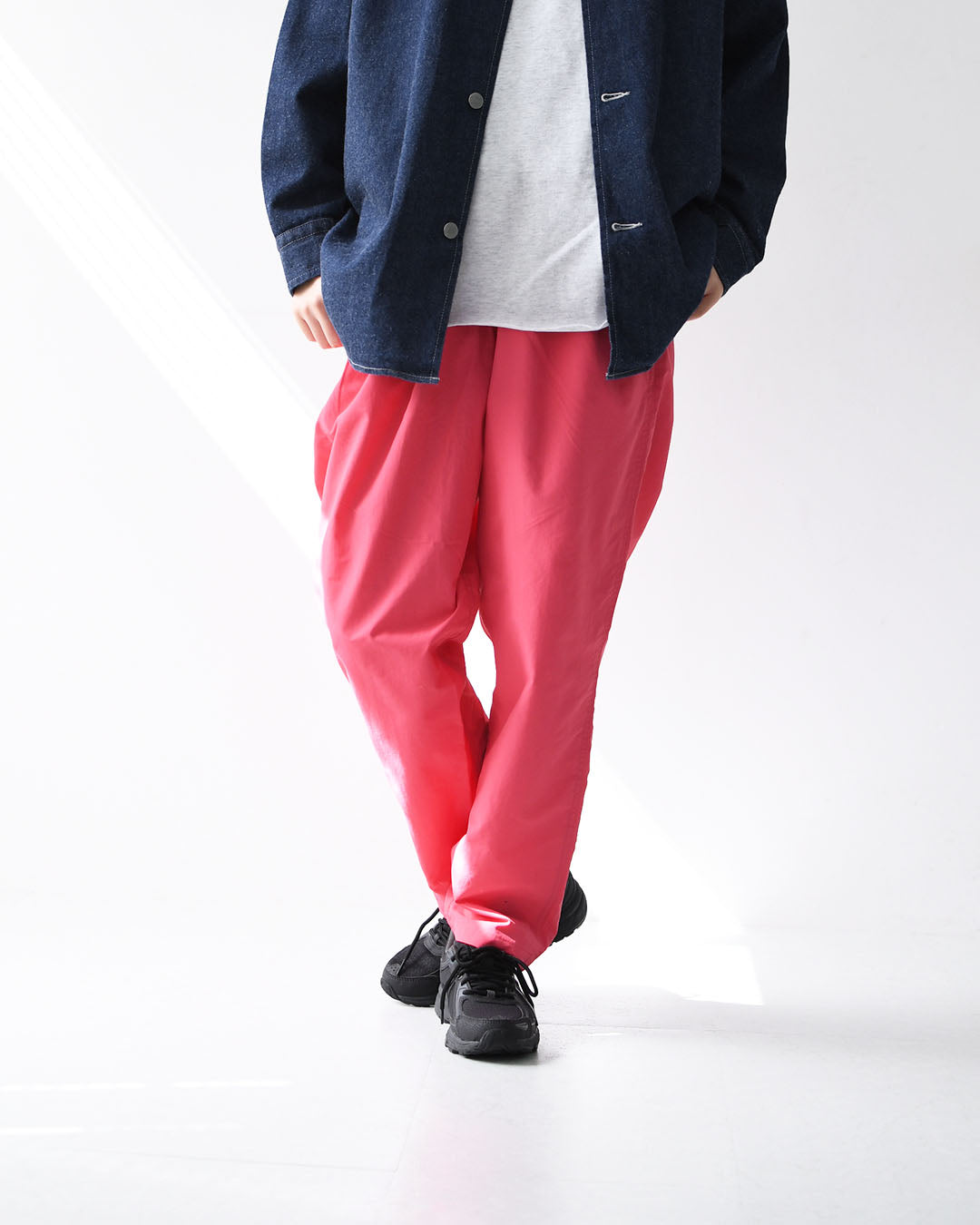 BURLAP OUTFITTER [バーラップアウトフィッター] TRACK PANT [BO060126] トラックパンツ・ナイロンパンツ・速乾性・UVカット・アウトドア・キャンプ・MEN'S / LADY'S [2026SS]