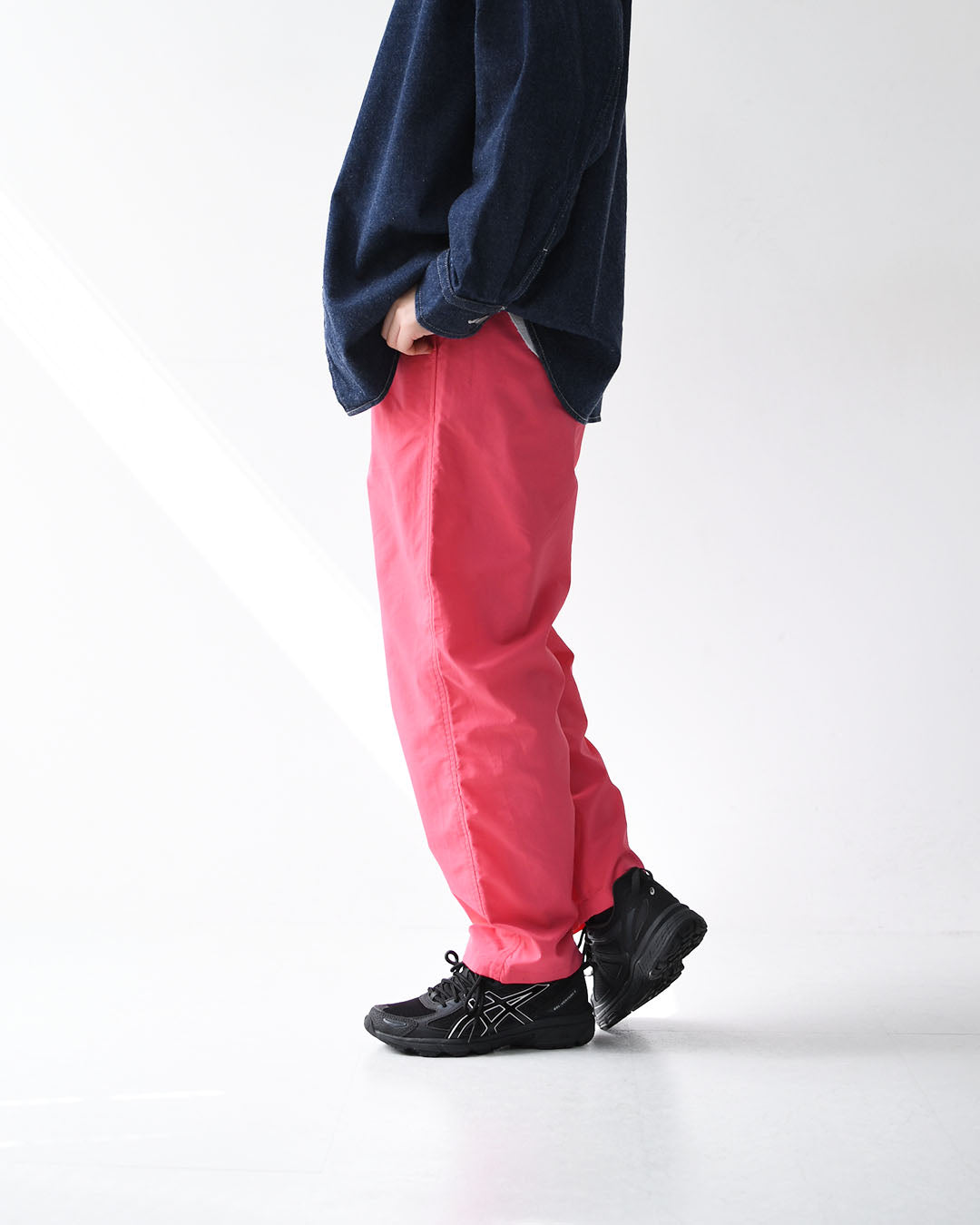 BURLAP OUTFITTER [バーラップアウトフィッター] TRACK PANT [BO060126] トラックパンツ・ナイロンパンツ・速乾性・UVカット・アウトドア・キャンプ・MEN'S / LADY'S [2026SS]