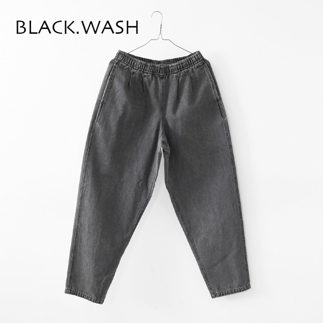 BURLAP OUTFITTER [バーラップアウトフィッター] QD DENIM TRACK PANT [BO060128] QD デニムトラックパンツ・クイックドライ・デニム・ワークパンツ・アクティブウェア・MEN'S / LADY'S [2026SS]