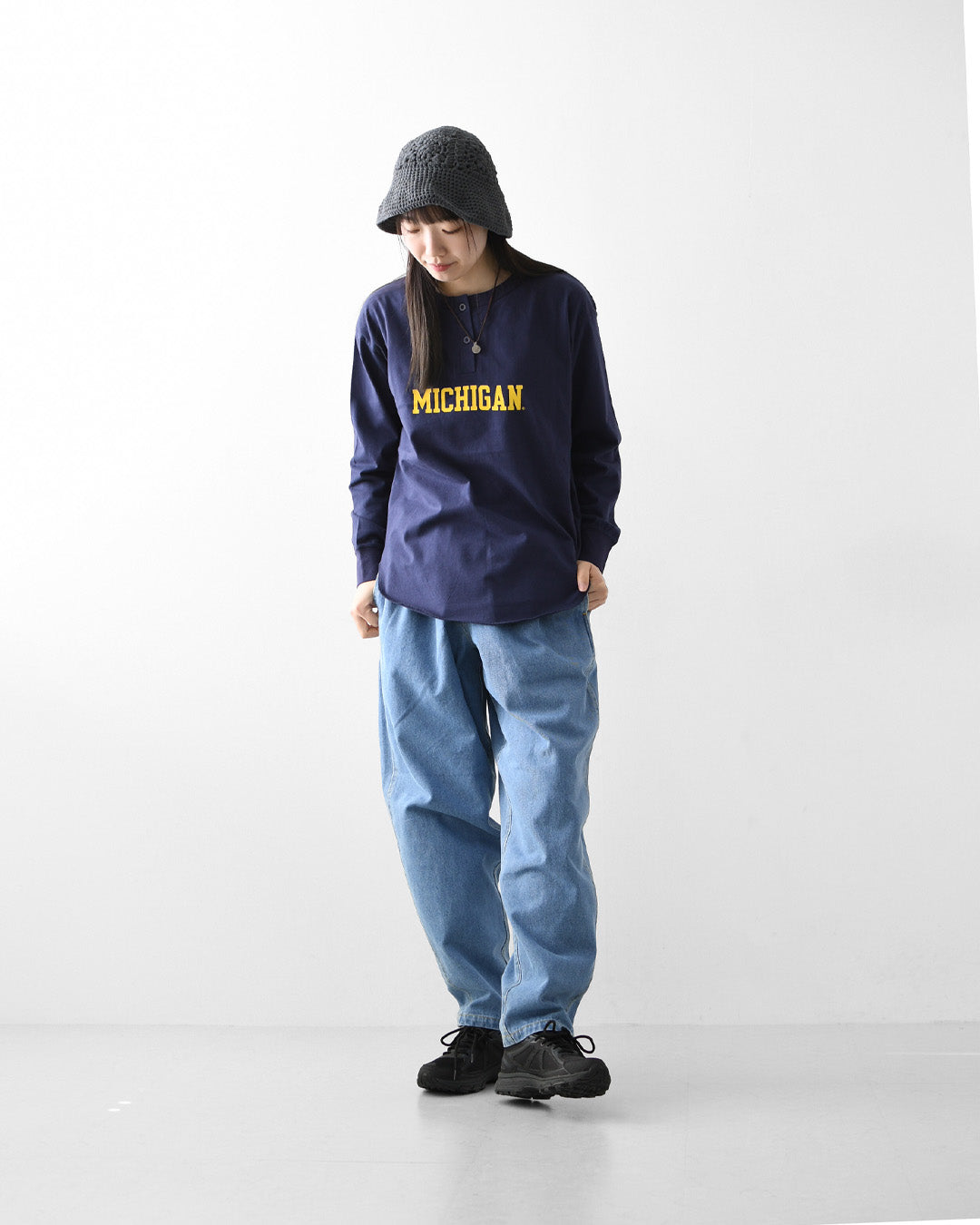 BURLAP OUTFITTER [バーラップアウトフィッター] QD DENIM TRACK PANT [BO060128] QD デニムトラックパンツ・クイックドライ・デニム・ワークパンツ・アクティブウェア・MEN'S / LADY'S [2026SS]