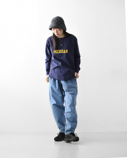 BURLAP OUTFITTER [バーラップアウトフィッター] QD DENIM TRACK PANT [BO060128] QD デニムトラックパンツ・クイックドライ・デニム・ワークパンツ・アクティブウェア・MEN'S / LADY'S [2026SS]