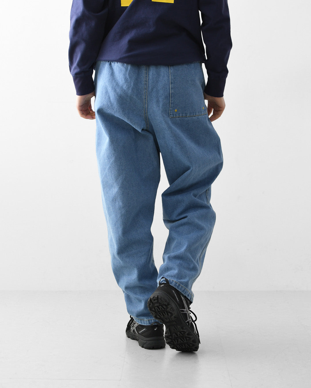 BURLAP OUTFITTER [バーラップアウトフィッター] QD DENIM TRACK PANT [BO060128] QD デニムトラックパンツ・クイックドライ・デニム・ワークパンツ・アクティブウェア・MEN'S / LADY'S [2026SS]