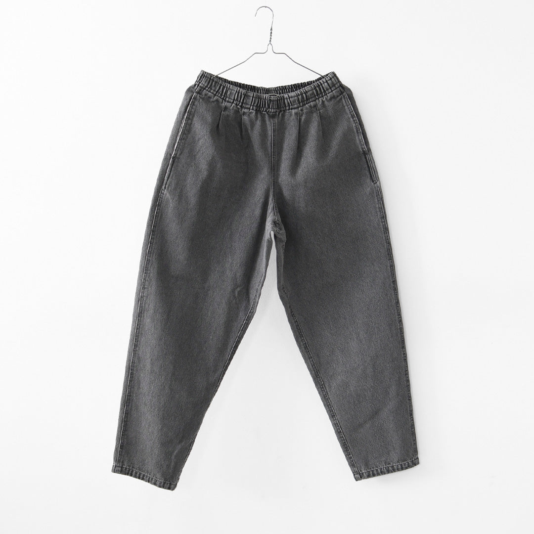 BURLAP OUTFITTER [バーラップアウトフィッター] QD DENIM TRACK PANT [BO060128] QD デニムトラックパンツ・クイックドライ・デニム・ワークパンツ・アクティブウェア・MEN'S / LADY'S [2026SS]