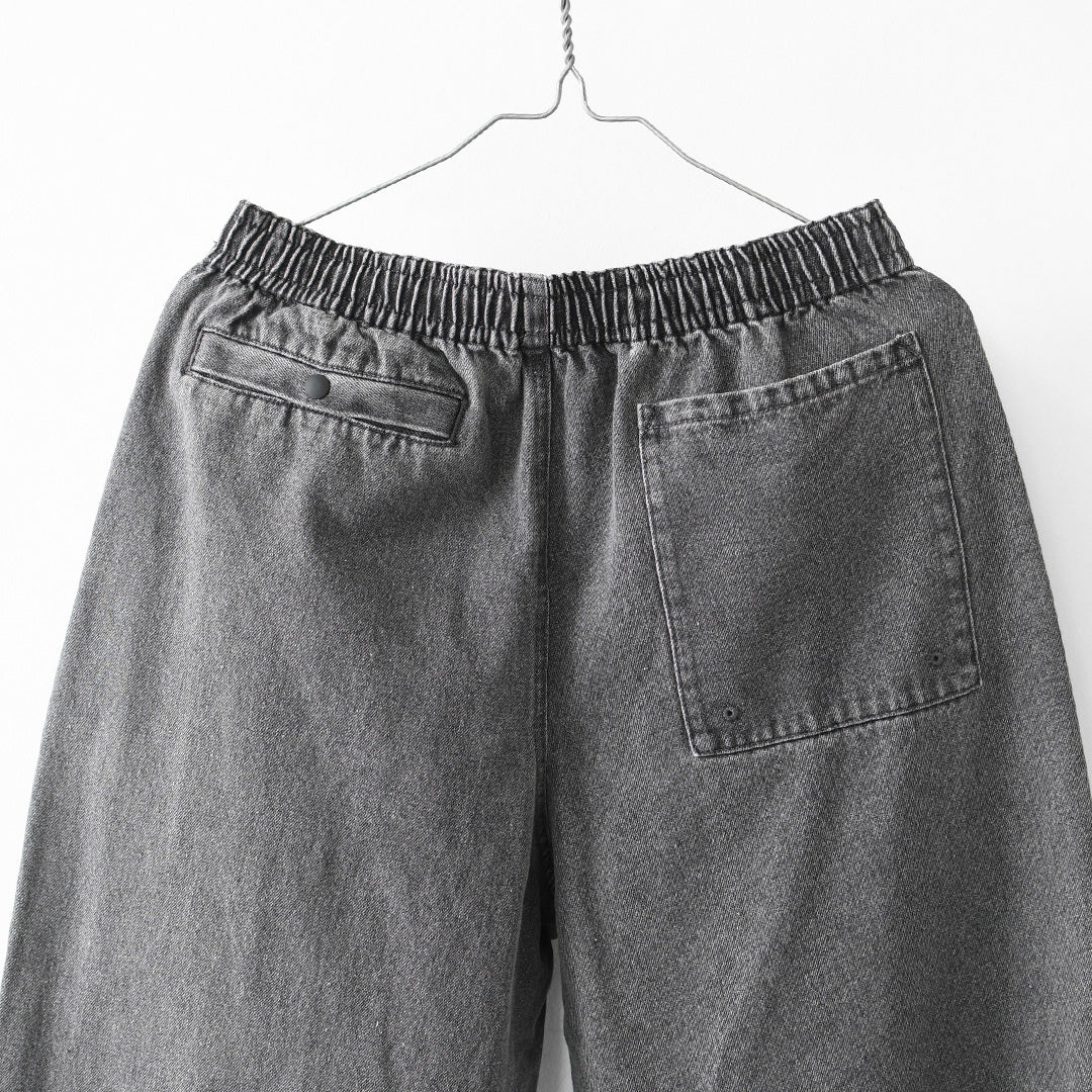 BURLAP OUTFITTER [バーラップアウトフィッター] QD DENIM TRACK PANT [BO060128] QD デニムトラックパンツ・クイックドライ・デニム・ワークパンツ・アクティブウェア・MEN'S / LADY'S [2026SS]
