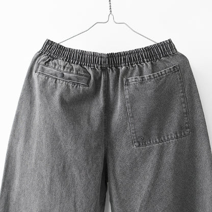 BURLAP OUTFITTER [バーラップアウトフィッター] QD DENIM TRACK PANT [BO060128] QD デニムトラックパンツ・クイックドライ・デニム・ワークパンツ・アクティブウェア・MEN'S / LADY'S [2026SS]