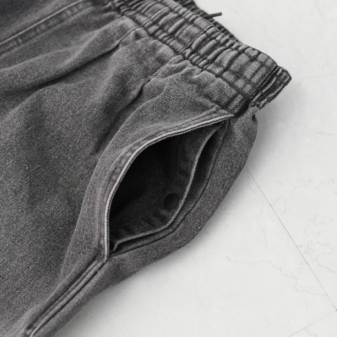 BURLAP OUTFITTER [バーラップアウトフィッター] QD DENIM TRACK PANT [BO060128] QD デニムトラックパンツ・クイックドライ・デニム・ワークパンツ・アクティブウェア・MEN'S / LADY'S [2026SS]