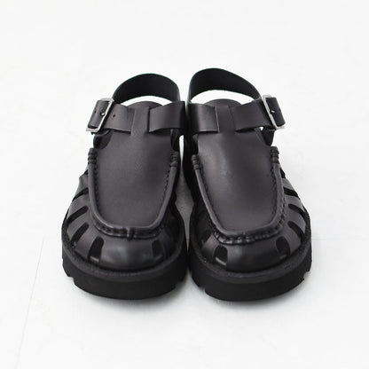 Clarks [クラークス正規販売店] Meare Buckle. [26181022] メアバックル・サンダル・ブラックレザー・レディースサンダル・ソフトフットベッド・バックルデザイン・カジュアル・LADY'S [2026SS]