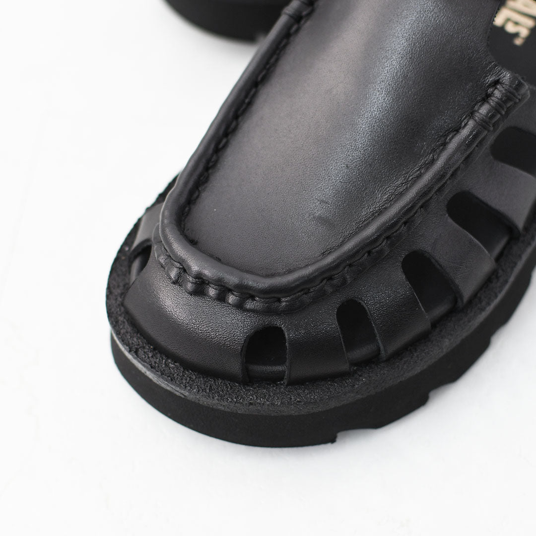 Clarks [クラークス正規販売店] Meare Buckle. [26181022] メアバックル・サンダル・ブラックレザー・レディースサンダル・ソフトフットベッド・バックルデザイン・カジュアル・LADY'S [2026SS]