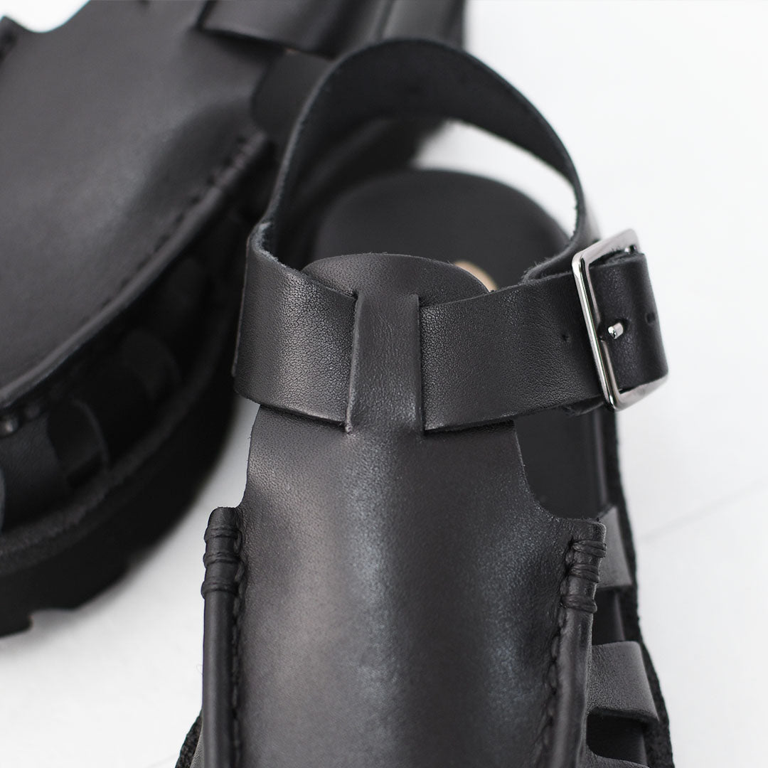 Clarks [クラークス正規販売店] Meare Buckle. [26181022] メアバックル・サンダル・ブラックレザー・レディースサンダル・ソフトフットベッド・バックルデザイン・カジュアル・LADY'S [2026SS]