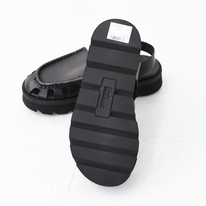 Clarks [クラークス正規販売店] Meare Buckle. [26181022] メアバックル・サンダル・ブラックレザー・レディースサンダル・ソフトフットベッド・バックルデザイン・カジュアル・LADY'S [2026SS]