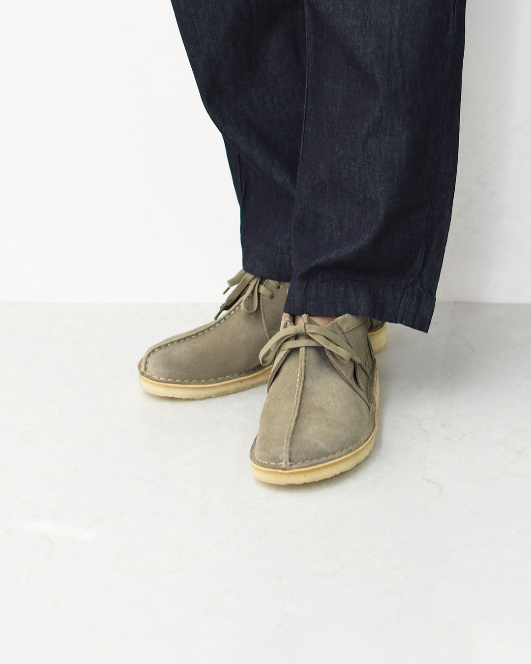 Clarks [クラークス正規販売店] Trek Fringe [26182843] トレックフリンジ ・スモークグレースエード・レディースブーツ・ショートブーツ・スエード・カウレザー・カジュアル・LADY'S [2025AW]