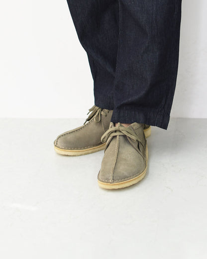 Clarks [クラークス正規販売店] Trek Fringe [26182843] トレックフリンジ ・スモークグレースエード・レディースブーツ・ショートブーツ・スエード・カウレザー・カジュアル・LADY'S [2025AW]