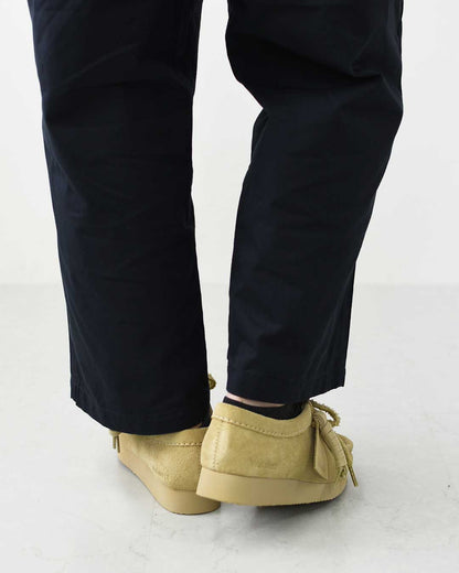 Clarks [クラークス正規販売店] Wallabee Lite-Maple.Suede- [26328081] ワラビーライト-メイプルシェード-・スエードローファー・レディースローファー・スエード・EVAソール・モカシン・メープル・カジュアル・LADY'S [2026AW]