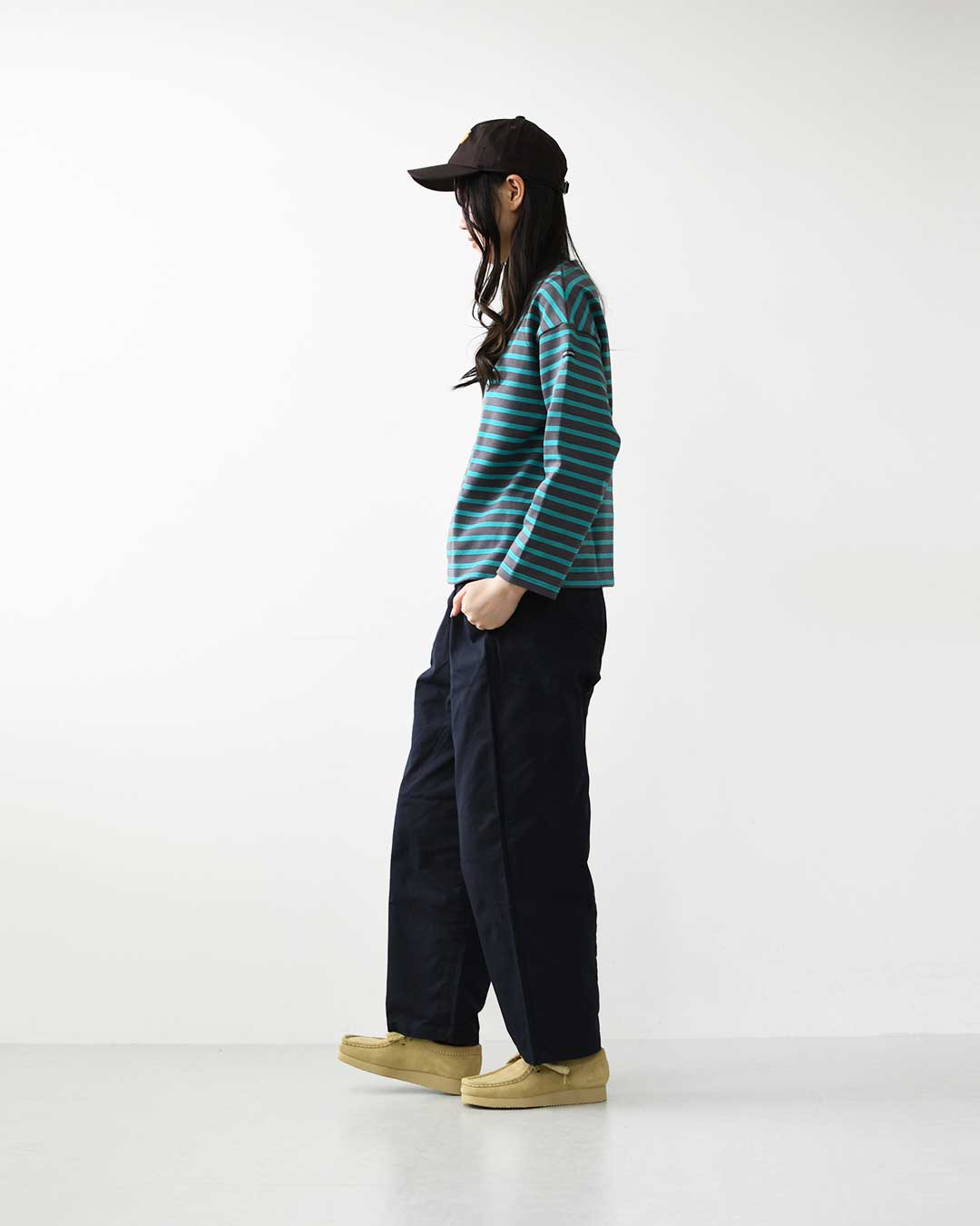 Clarks [クラークス正規販売店] Wallabee Lite-Maple.Suede- [26328081] ワラビーライト-メイプルシェード-・スエードローファー・レディースローファー・スエード・EVAソール・モカシン・メープル・カジュアル・LADY'S [2026AW]