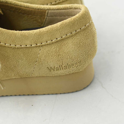 Clarks [クラークス正規販売店] Wallabee Lite-Maple.Suede- [26328081] ワラビーライト-メイプルシェード-・スエードローファー・レディースローファー・スエード・EVAソール・モカシン・メープル・カジュアル・LADY'S [2026AW]