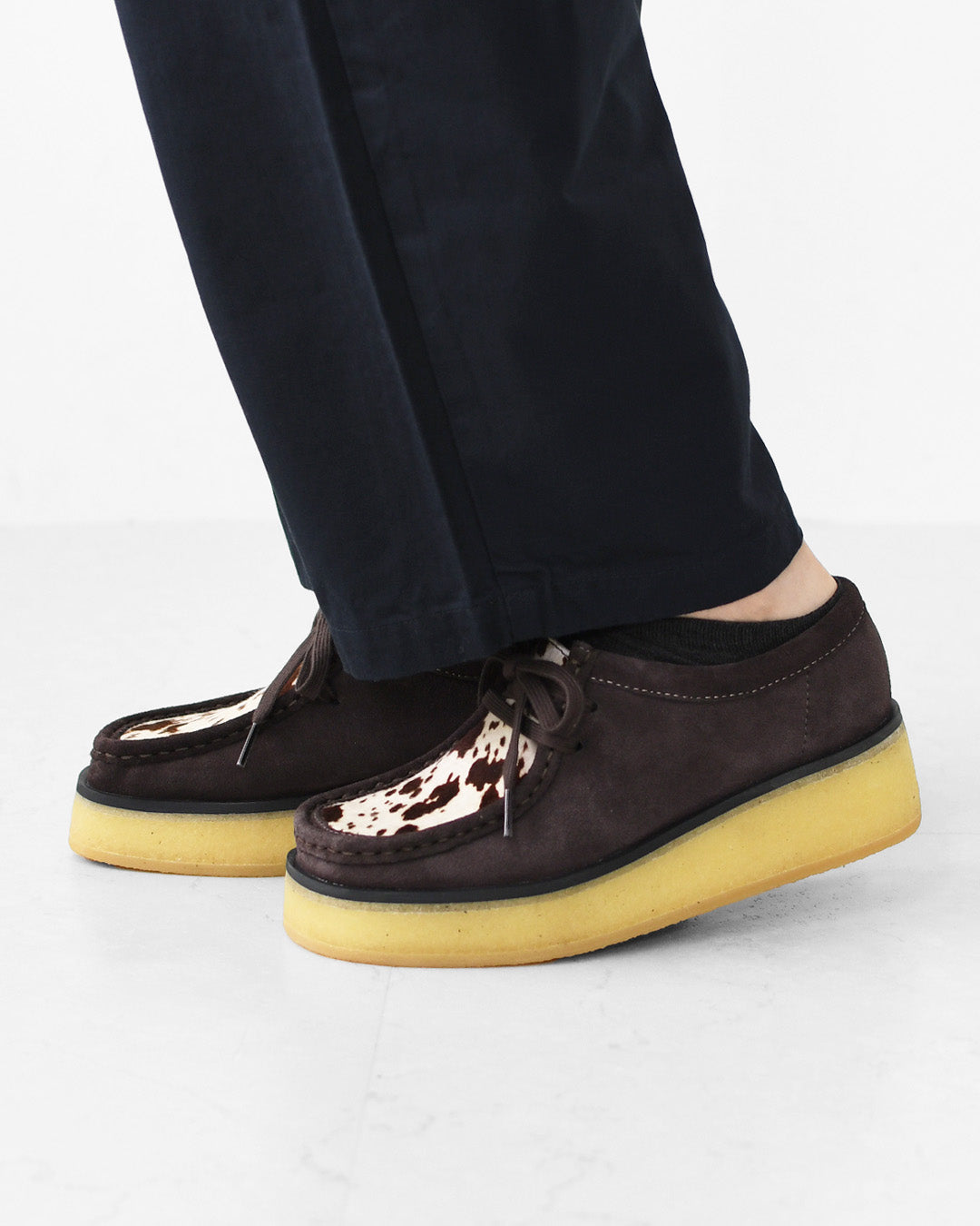 Clarks [クラークス正規販売店] Wallacraft Bey [26328452] ワラクラフトベイ・スエードローファー・レディースローファー・スエード・クレープミッドソール・EVAアウトソール・モカシン・カジュアル・LADY'S [2026AW]