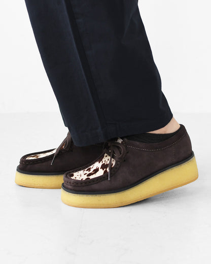 Clarks [クラークス正規販売店] Wallacraft Bey [26328452] ワラクラフトベイ・スエードローファー・レディースローファー・スエード・クレープミッドソール・EVAアウトソール・モカシン・カジュアル・LADY'S [2026AW]