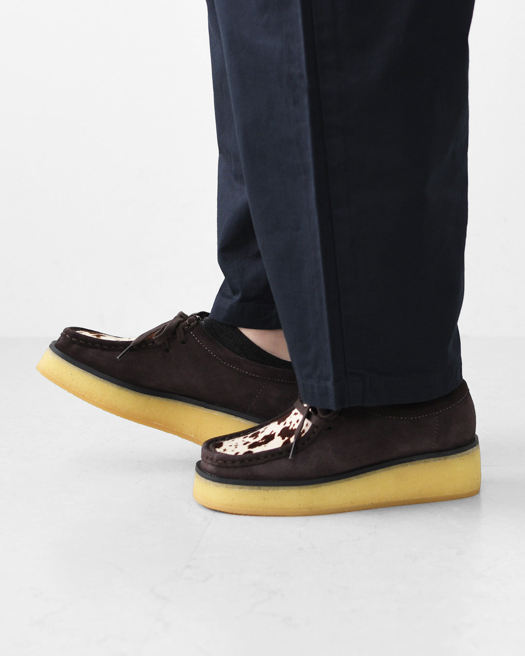 Clarks [クラークス正規販売店] Wallacraft Bey [26328452] ワラクラフトベイ・スエードローファー・レディースローファー・スエード・クレープミッドソール・EVAアウトソール・モカシン・カジュアル・LADY'S [2026AW]