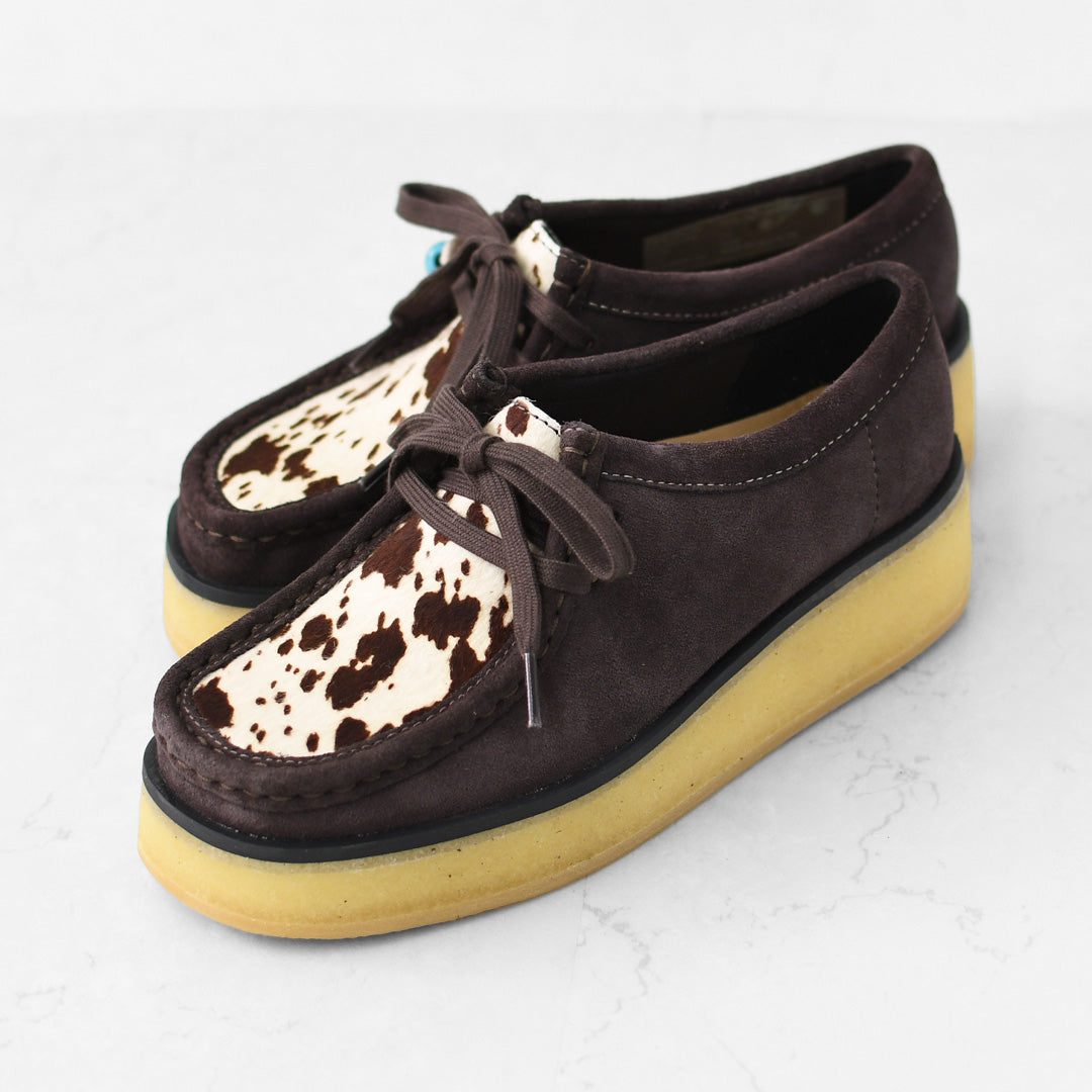 Clarks [クラークス正規販売店] Wallacraft Bey [26328452] ワラクラフトベイ・スエードローファー・レディースローファー・スエード・クレープミッドソール・EVAアウトソール・モカシン・カジュアル・LADY'S [2026AW]