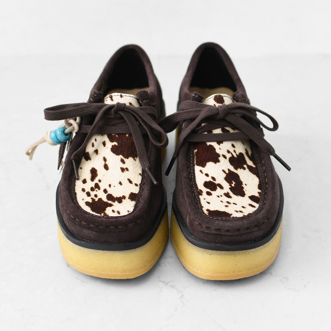 Clarks [クラークス正規販売店] Wallacraft Bey [26328452] ワラクラフトベイ・スエードローファー・レディースローファー・スエード・クレープミッドソール・EVAアウトソール・モカシン・カジュアル・LADY'S [2026AW]
