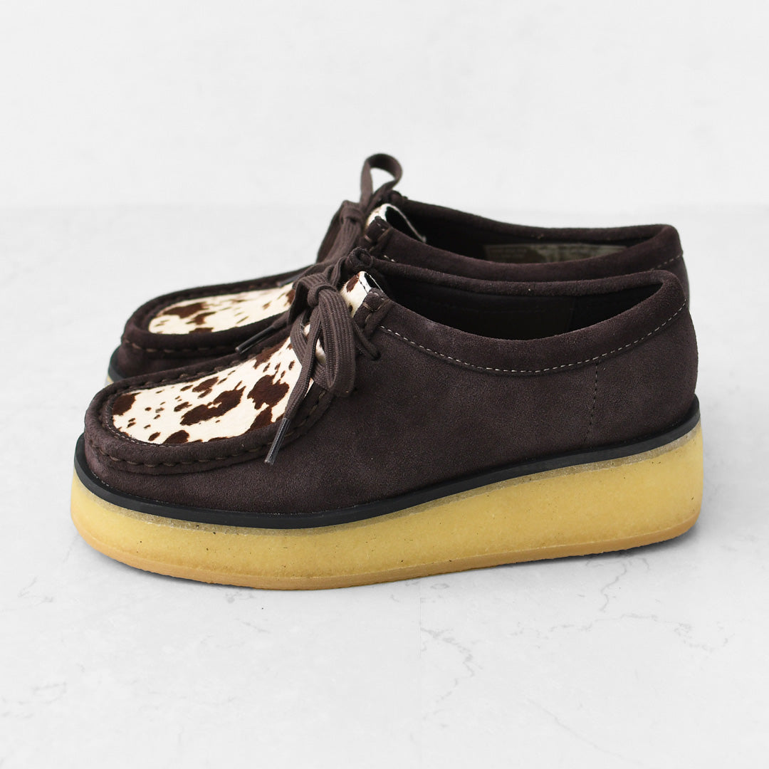 Clarks [クラークス正規販売店] Wallacraft Bey [26328452] ワラクラフトベイ・スエードローファー・レディースローファー・スエード・クレープミッドソール・EVAアウトソール・モカシン・カジュアル・LADY'S [2026AW]