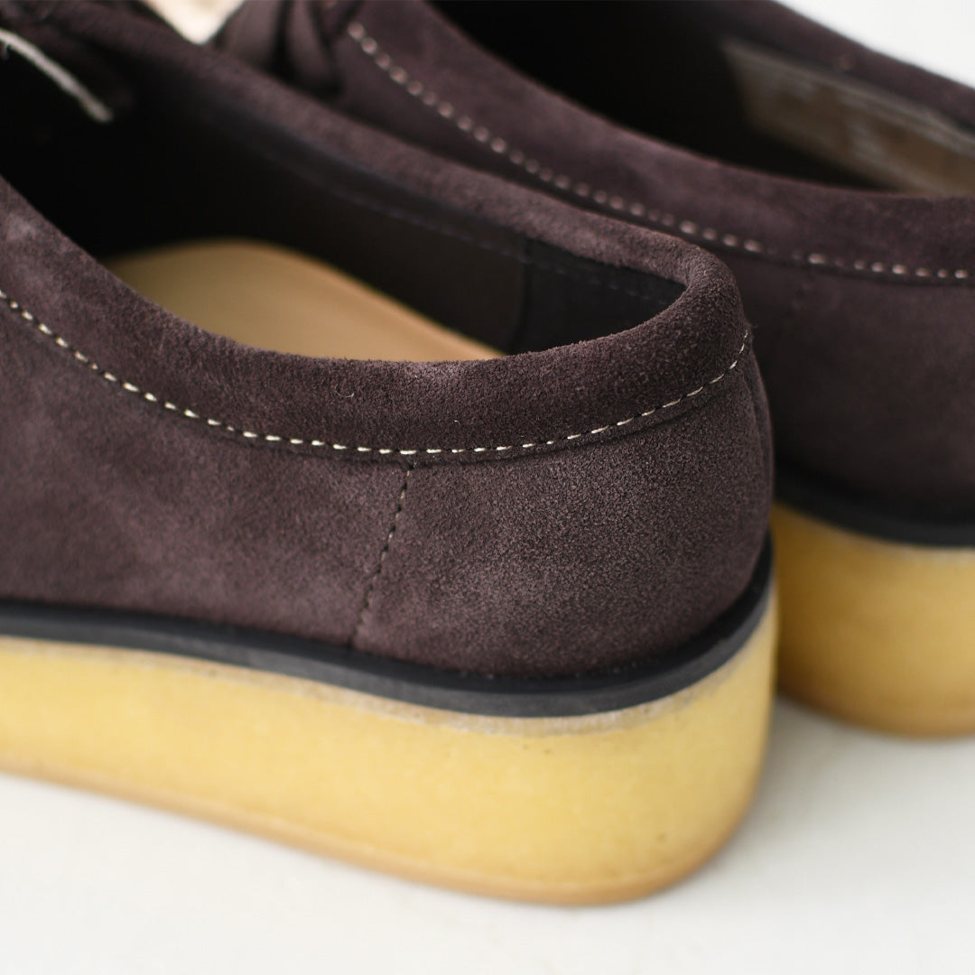 Clarks [クラークス正規販売店] Wallacraft Bey [26328452] ワラクラフトベイ・スエードローファー・レディースローファー・スエード・クレープミッドソール・EVAアウトソール・モカシン・カジュアル・LADY'S [2026AW]