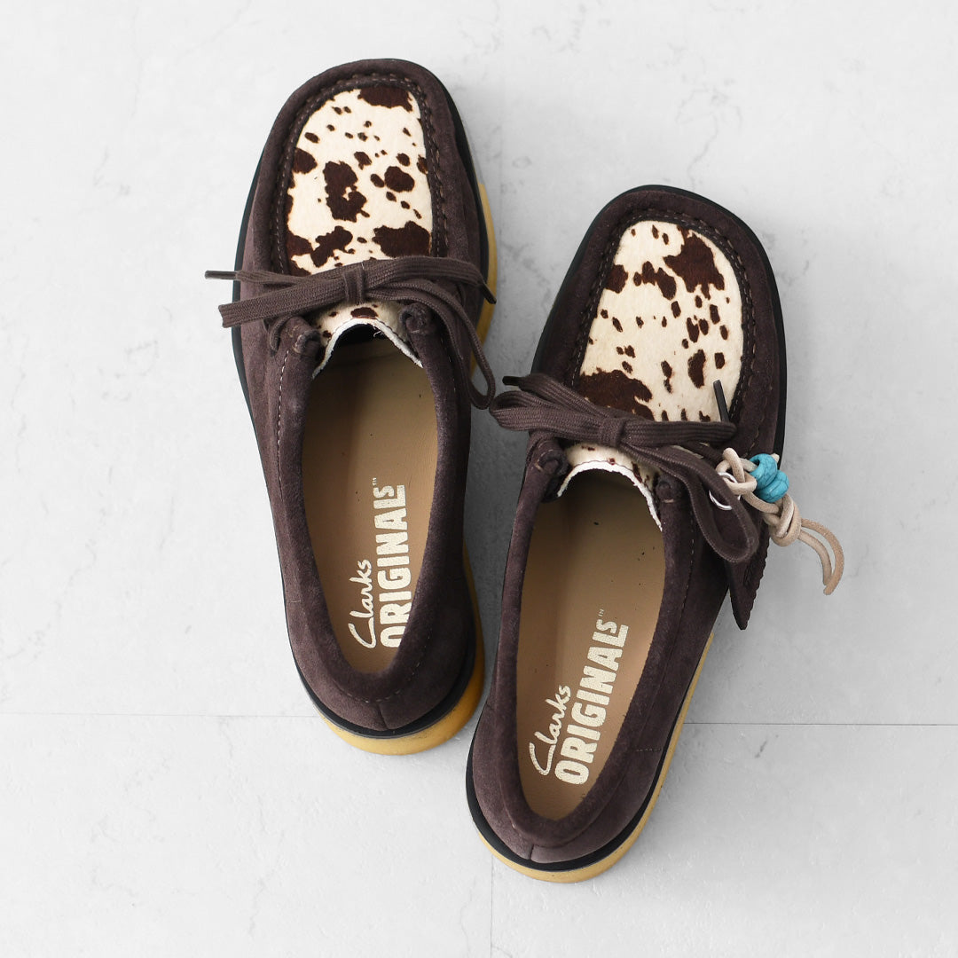 Clarks [クラークス正規販売店] Wallacraft Bey [26328452] ワラクラフトベイ・スエードローファー・レディースローファー・スエード・クレープミッドソール・EVAアウトソール・モカシン・カジュアル・LADY'S [2026AW]