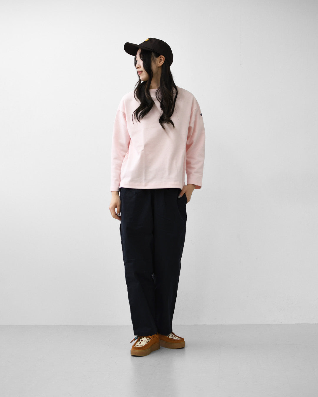 Clarks [クラークス正規販売店] Boxbee Walla. [26329295] ボックスビー ワラ・スクエア型・トゥボックス・モカシンシューズ・厚底シューズ・厚底・スエード・カジュアル・LADY'S [2026AW]